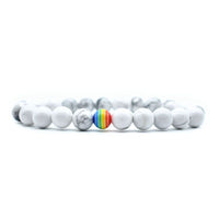 Matching Volcanic Stone Bracelet Set for Couples – Natural Lava Bead Jewelry for Him & Her