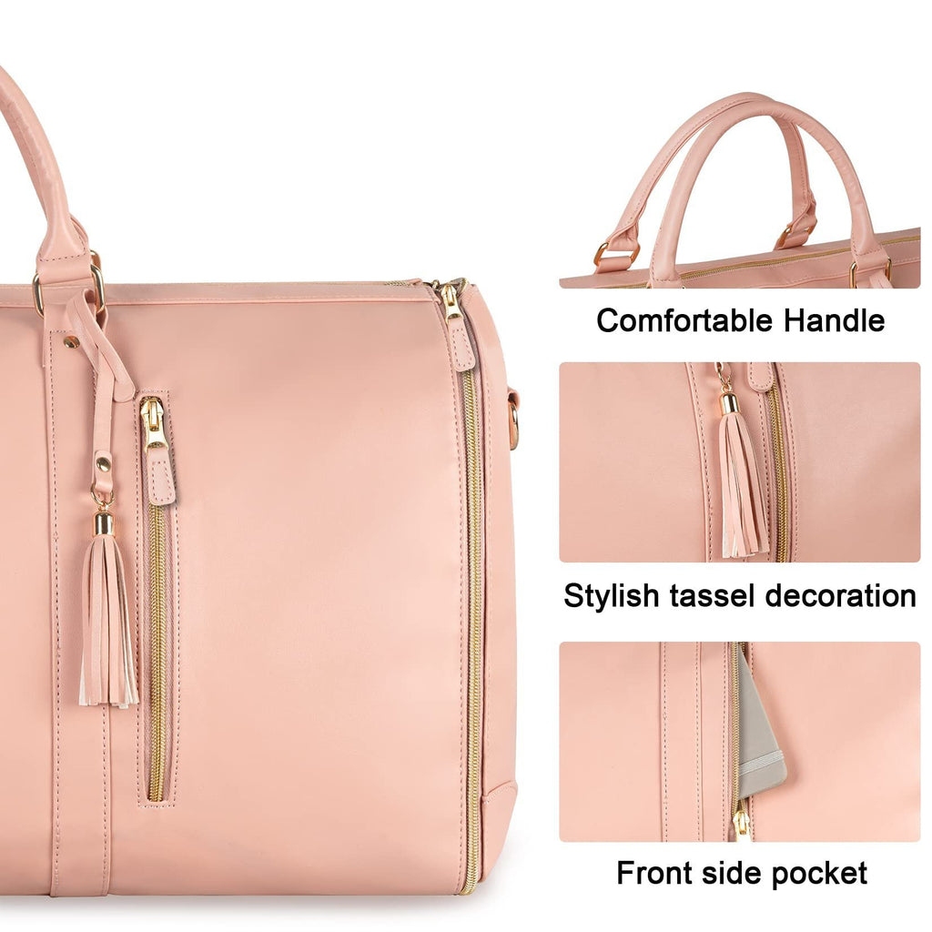 Large Capacity Travel Duffle Bag Women's Handbag Folding Suit Bag Waterproof Clothes Totes What Else You Got?