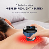 Electric Cupping & Gua Sha Massager – Vacuum Suction Body Massage Tool with Heat