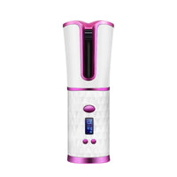 USB Rechargeable Cordless Auto-Rotating Hair Curler – Effortless Salon Curls Anywhere
