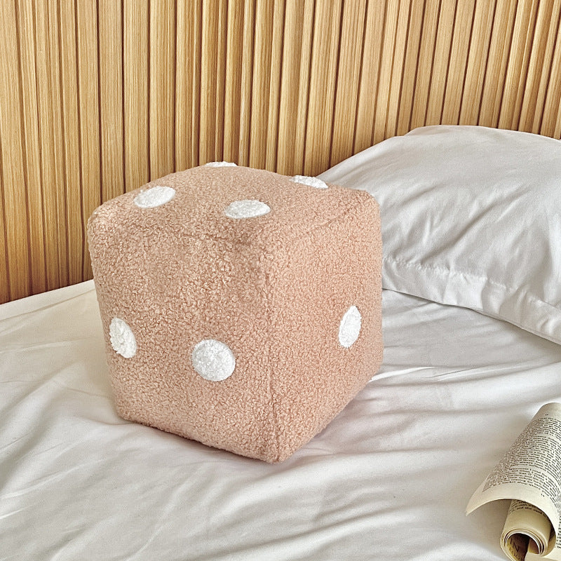 Simple Home Decoration Pillow Simulation Dice Plush Sofa Cushion What Else You Got?