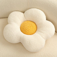 Plush Knotted Donut & Flower Pillow – Cozy Teddy Velvet Cushion in Multiple Styles | Christian Home Decor