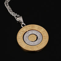 Chinese Zodiac & Feng Shui Gossip Necklace – Lucky Charm Pendant for Protection & Harmony