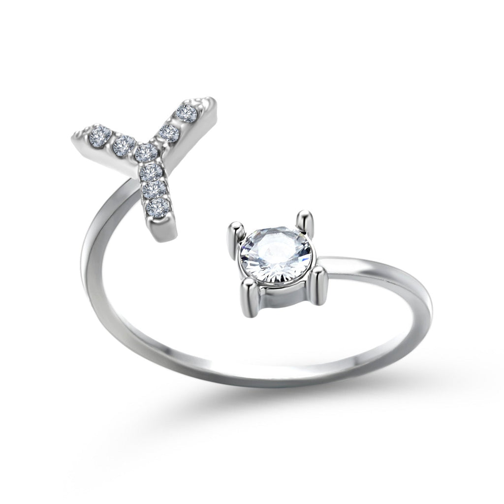 New Design Adjustable 26 Initial Letter Ring Fashion Jewelry For Women Simple Elegant Jewelry What Else You Got?