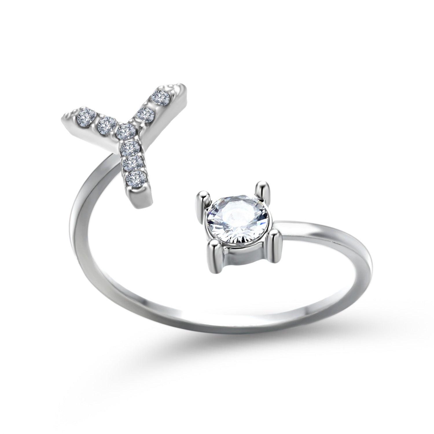 New Design Adjustable 26 Initial Letter Ring Fashion Jewelry For Women Simple Elegant Jewelry What Else You Got?
