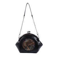 Western Shell Crossbody Bag – PU Leather Shoulder Purse for Women