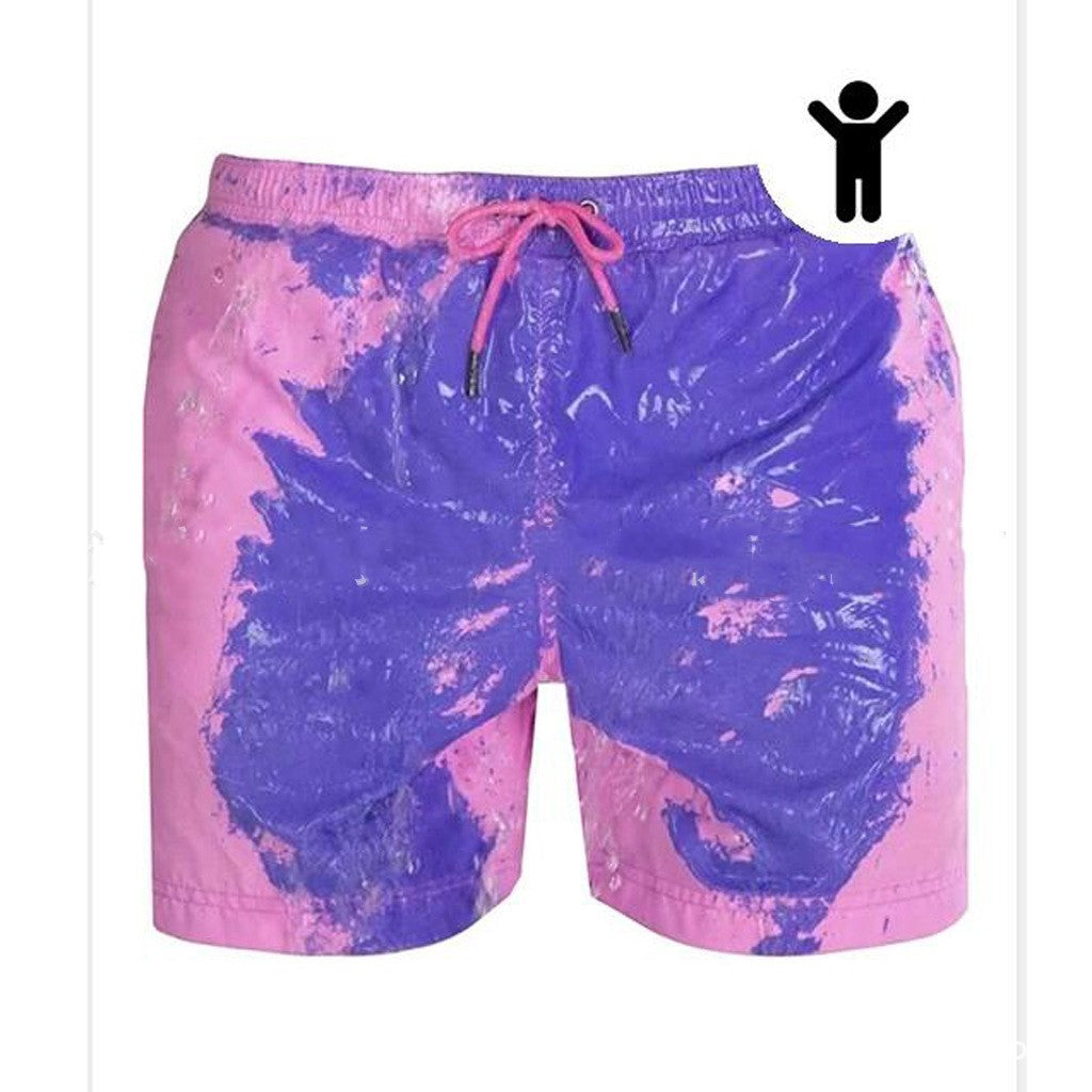 Magical Change Color Beach Shorts Summer Men Swimming Trunks Swimwear Swimsuit Quick Dry bathing shorts Beach Pant What Else You Got?