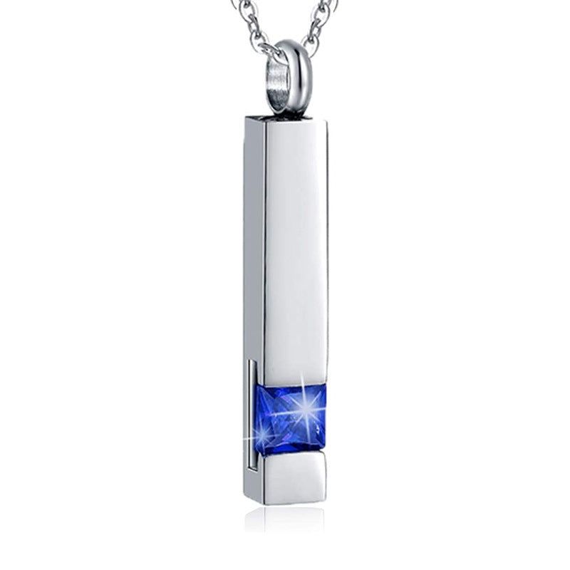 Twelve Birthday Stone Ashes Necklace Can Be Opened With Diamonds Zodiac What Else You Got?