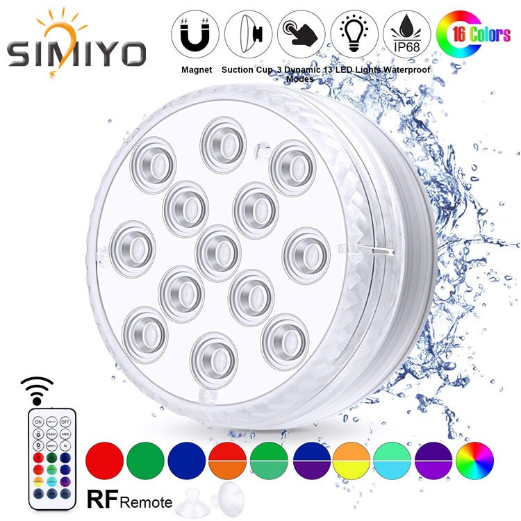 Led Beads Submersible Light Waterproof Underwater Lamp For Garden Swimming Pool Fountain Spa Party Bathroom Remote Control What Else You Got?