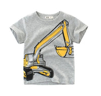Trendy Korean Cotton T-Shirt for Boys – Summer Kids Top
