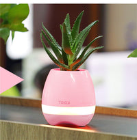 Elegant Touch-Sensitive Music Vase with Bluetooth Speaker - 12-Hour Playtime