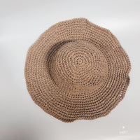 Graceful Summer Sun Hat - Foldable Straw Beach Hat for Women with UV Protection