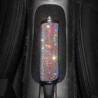 Car Interior Supplies Rhinestone-studded Four-season Handbrake Cover