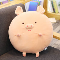 Adorable Doll Round Plush Pillow Toy – Soft Cuddle Gift for Kids & Home Decor