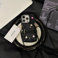 Crossbody Wallet Phone Case with Strap – Lightweight PU Leather Phone Bag for Women