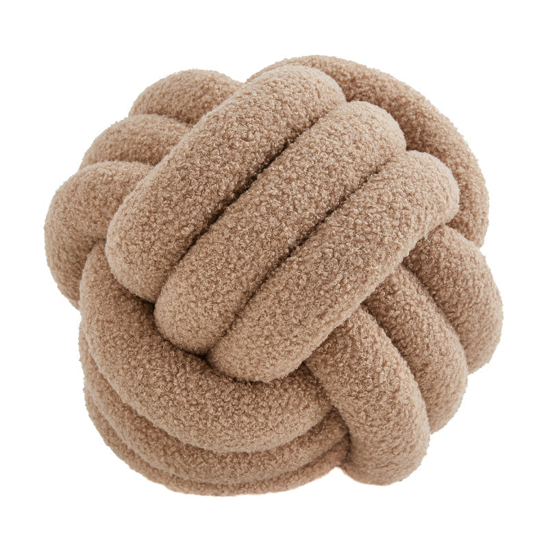 Simple Bedroom Sofa Knotted Ball Pillow What Else You Got?