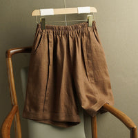 Comfy Plus-Size Straight-Leg Shorts – Flattering & Breathable Women's Shorts for Everyday Wear