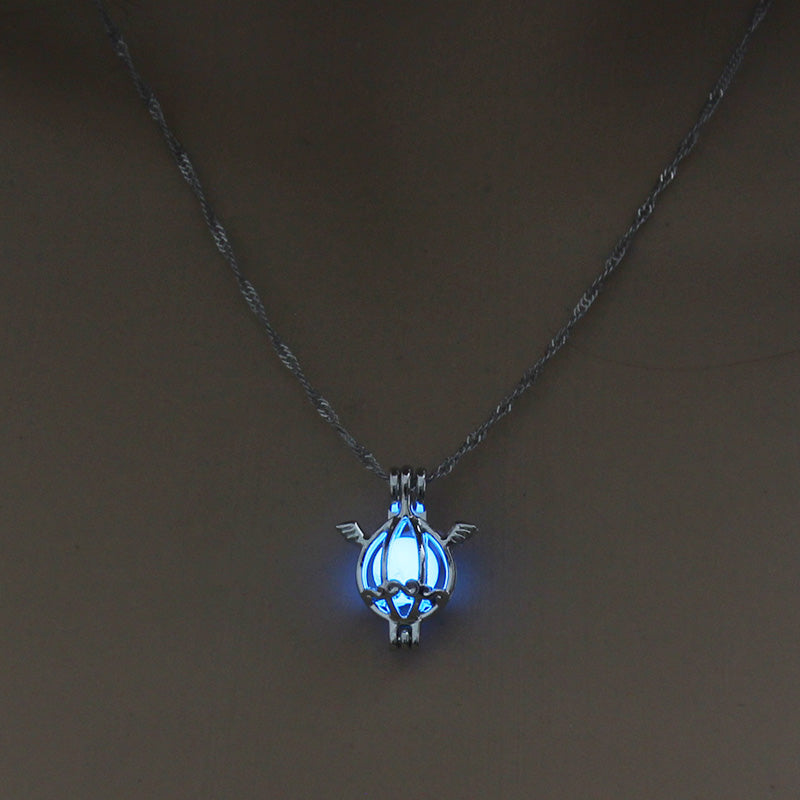 Colorful Glow‑in‑the‑Dark Angel Necklace What Else You Got?
