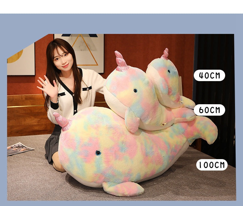 Whale Ocean Animal Throw Pillow Plush Toy What Else You Got?