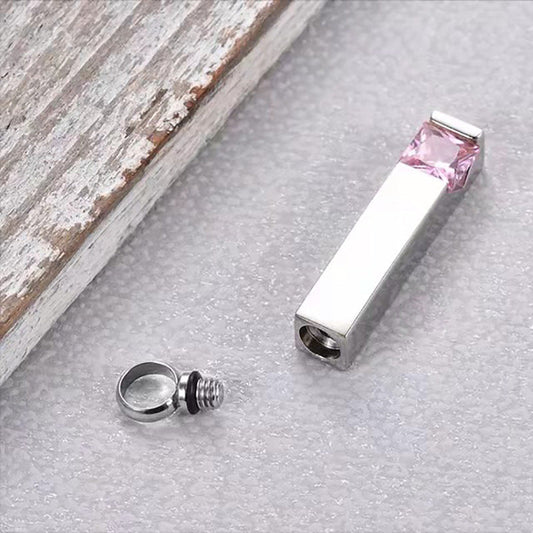 Twelve Birthday Stone Ashes Necklace Can Be Opened With Diamonds Zodiac What Else You Got?