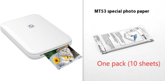 MT3 Portable Color Photo Printer – Wireless Bluetooth Pocket Printer with Thermal & ZINK Modes What Else You Got?