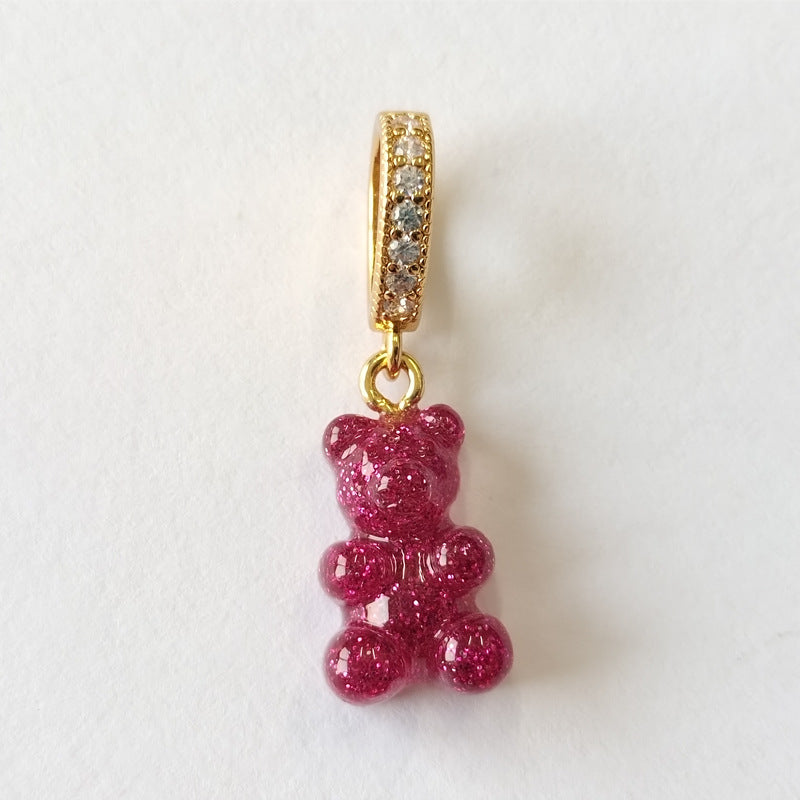 Colorful Bear Pendant Gummy Love Necklace What Else You Got?