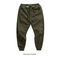 Men’s Quick-Dry Cargo Joggers – Lightweight Outdoor Cropped Work Pants for Warm Weather