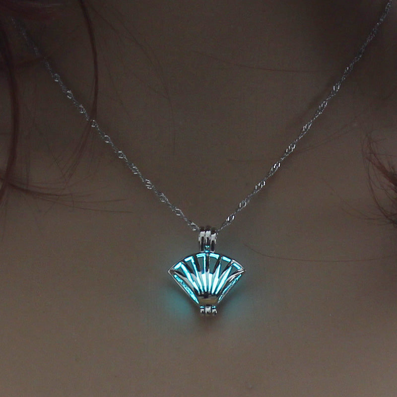 Colorful Glow‑in‑the‑Dark Shell Necklace What Else You Got?