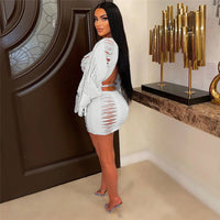 Chic Christian Women's 2-Piece Crop Top & Mini Skirt Set - Modest & Stylish