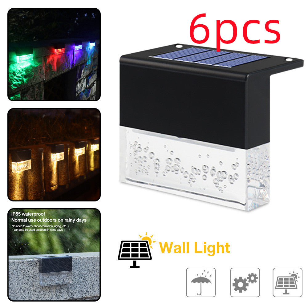 Solar Crystal‑Glow RGB Step & Fence Light What Else You Got?