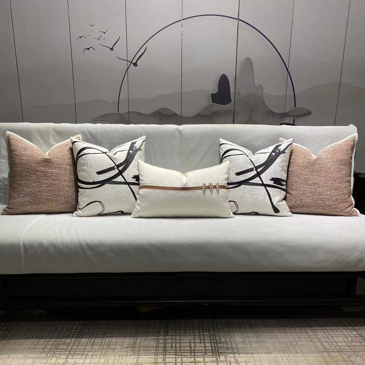 Simple Tea Room Throw Pillow Cover Linen What Else You Got?