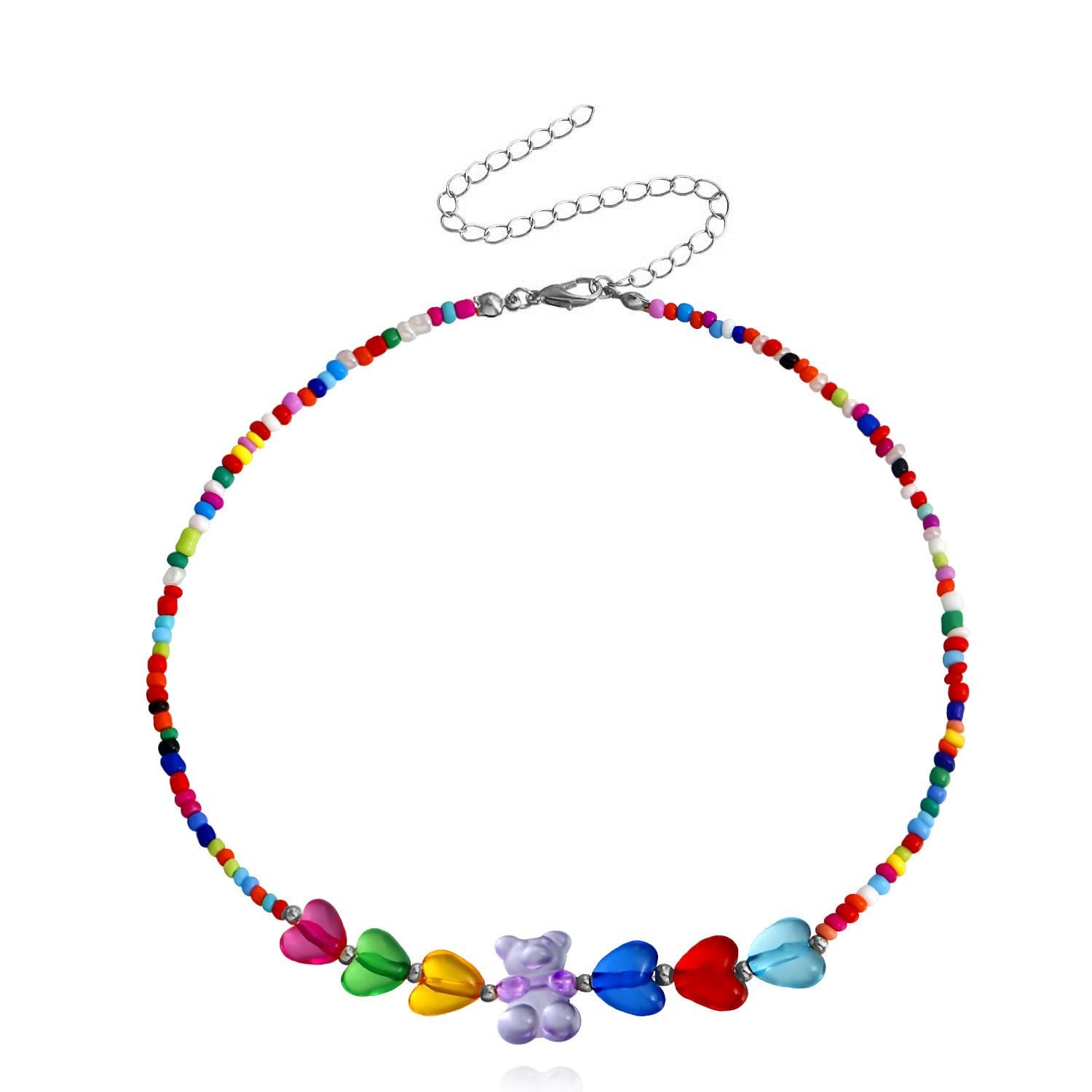 Vintage Colored Bohemian Pearl Bear Necklace What Else You Got?