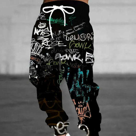 Digital Print Streetwear Hip-Hop Men’s Casual Sweatpants What Else You Got?