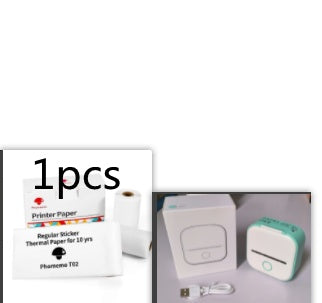 Portable Mini Thermal Label Printer Home Photo Printer Student Wrong Question Printer Bluetooth-compatible Mini Label Printer Price Tag What Else You Got?