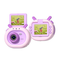 Kids' HD Digital Camera with 180° Flip Screen, Games & Filters - Perfect First Camera