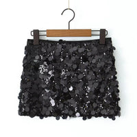 Glamorous Sequin Mini Skirt 2026 | Trending Party Skirt | Shimmer Bodycon Sheath | 8 Colors