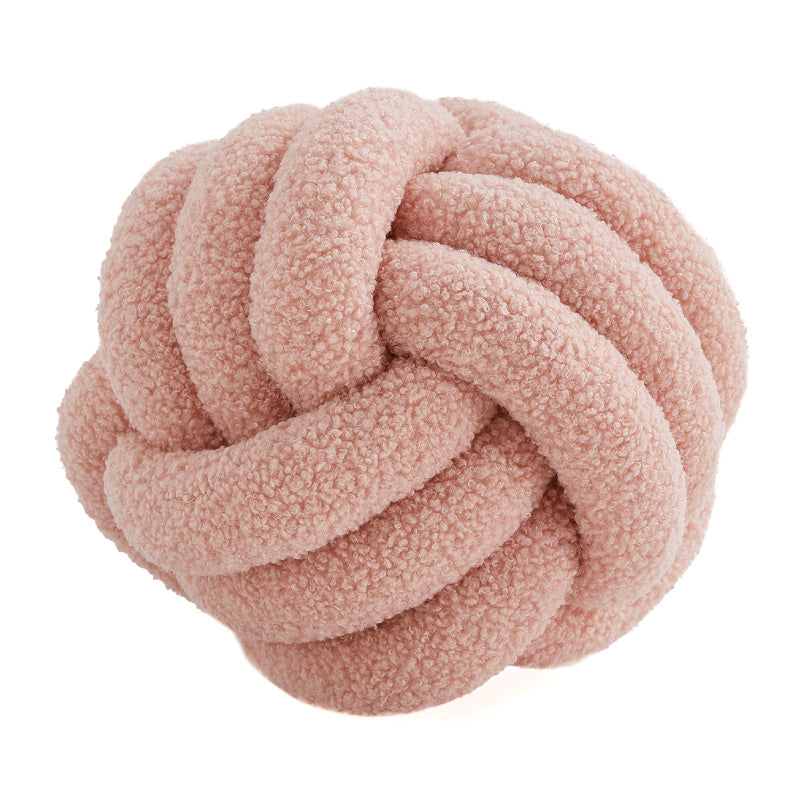 Simple Bedroom Sofa Knotted Ball Pillow What Else You Got?