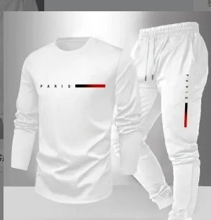 Men’s Long‑Sleeve Top and Pants Set – Casual Two‑Piece Outfit with Faux Cotton Air‑Layer Fabric (S–3XL) What Else You Got?