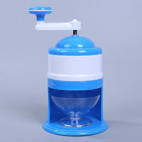 Hand Crank Ice Shaver & Smoothie Maker - Portable Manual Ice Crusher for Snow Cones, Frozen Drinks & Summer Treats