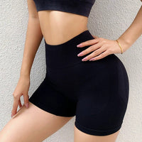 DivineFit™ Godly Glutes Yoga Shorts - Butt Lifting Seamless Leggings for Women's Gym & Worship