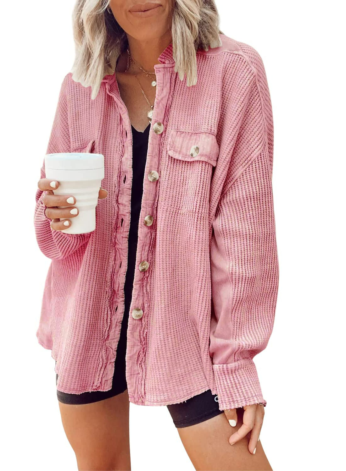 Women’s Button Shirt Jacket What Else You Got?