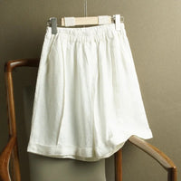 Comfy Plus-Size Straight-Leg Shorts – Flattering & Breathable Women's Shorts for Everyday Wear