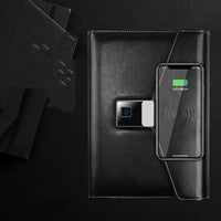 Business Office Notebook Fingerprint Lock Notepad