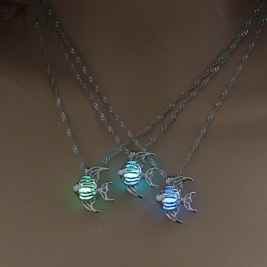 Glow‑in‑the‑Dark Goldfish Necklace What Else You Got?