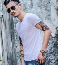 Bamboo Fiber Summer Men T-Shirts - Lightweight & Breathable Christian Apparel