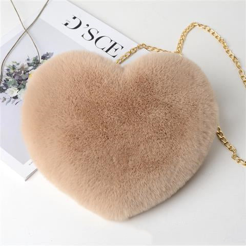 Love Bags For Women Plush Chain Shoulder Bags Valentine's Day Party Bag What Else You Got?