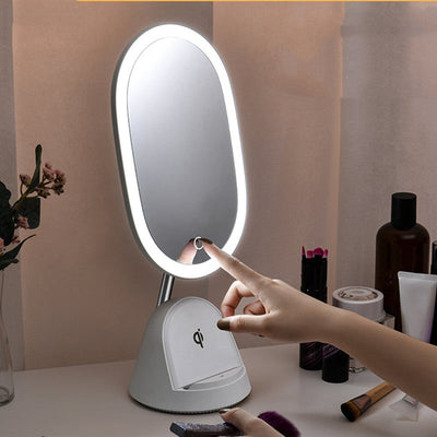 Luxury Vanity Mirror Lamp with Daylight LED Lighting — 2-in-1 Desk Light for Flawless Makeup & Grooming