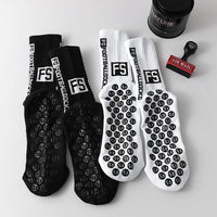 Non-Slip Athletic Socks with Nylon Dot Grip - Stay Steady in Faith & Fitness