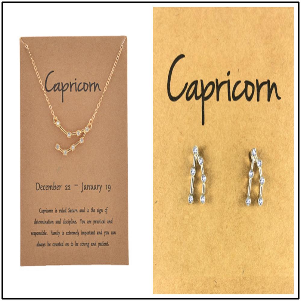 New Diamond Zodiac Bracelet and Earring Set What Else You Got?