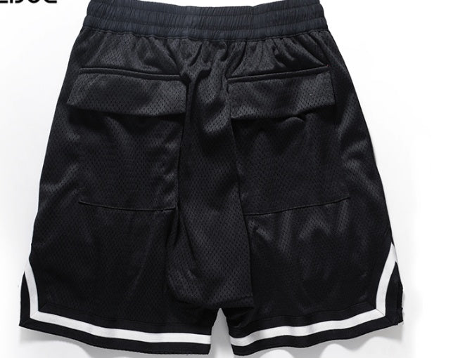 Spring and summer new style popular logo European and American men's zipper men's shorts baggy sports pants What Else You Got?